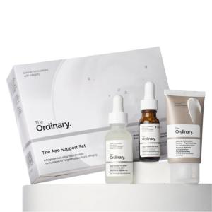 imageThe Ordinary Age Support Set  3Step AntiAging Skin Regimen with MultiPeptide  HA MultiPeptide Eye Serum and Natural Moisturizing Factors  PhytoCeramides  Skincare Set