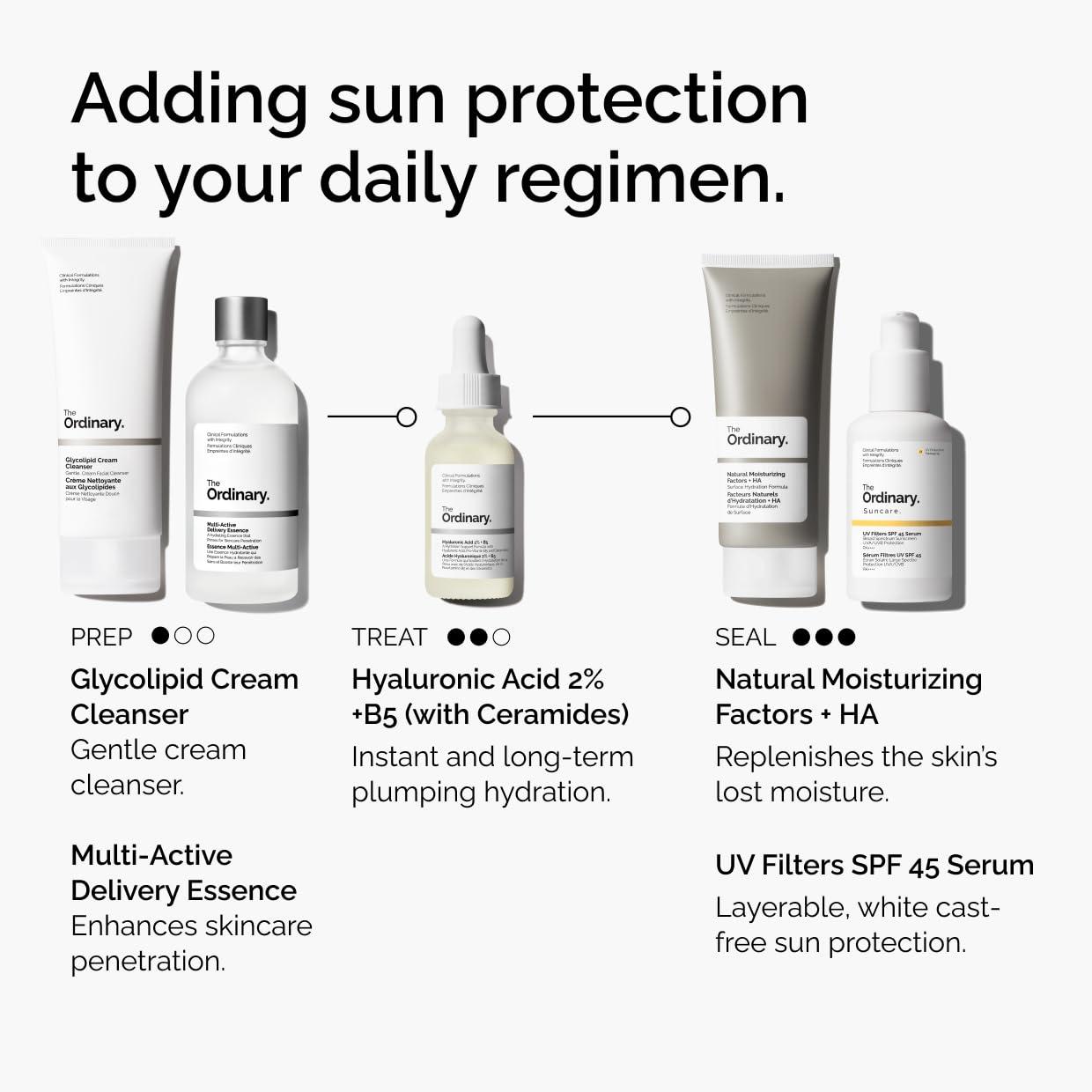 imageThe Ordinary UV Filters SPF 45 Serum Sunscreen for Face Lightweight Hydrating BroadSpectrum Sunscreen UVAUVB Protection NonComedogenic No White Cast 2 Fl Oz2 Fl Oz Pack of 1